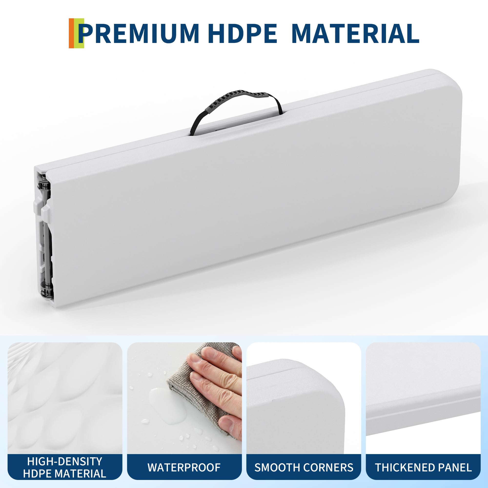 2팩 6피트 접이식 야외 벤치 - HDPE 플라스틱 시 - Outdoor Furniture Diy 리뷰 및 가격