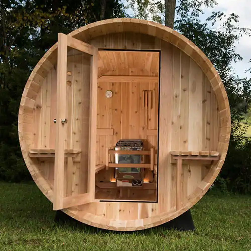 야외 사우나 도매 야외 4~6인용 캐나다산 헴록 사우나 - Outdoor Furniture Wood 리뷰 및 가격